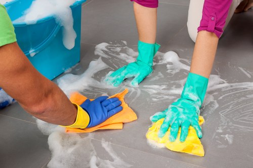Deep cleaning treatment for a wool rug in a local property