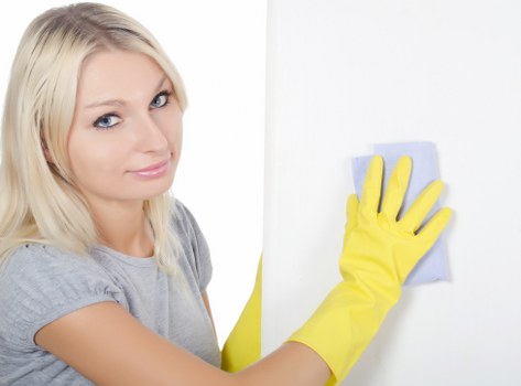 Local cleaning team maintaining a Hackney office kitchen and break area